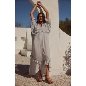 Free People Paradiso Maxi Dress Endless Summer Medium NEW